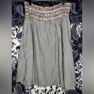 The Great Vista smocked A line skirt  34” waist